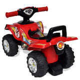 Quad à chevaucher enfant rouge avec son et lumière 
