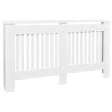 vidaXL Cache-radiateurs 2 pcs blanc MDF 172 cm