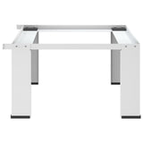 vidaXL Socle pour machine à laver Blanc