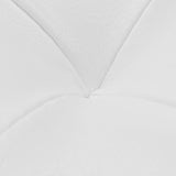 vidaXL Pouf de rangement 87,5 cm Rouge bordeaux Similicuir