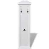 vidaXL Portemanteaux 2 pcs Blanc