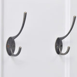 vidaXL Portemanteaux 2 pcs Blanc