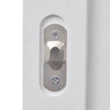 vidaXL Portemanteaux 2 pcs Blanc