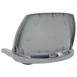 vidaXL Ensemble de sièges de bateau pliables 4 pcs oreiller bleu blanc