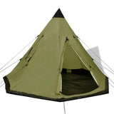 vidaXL Tente pour 4 personnes Vert (plusieurs options disponibles)