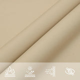 vidaXL Voile de parasol tissu oxford triangulaire 5x5x5 m blanc