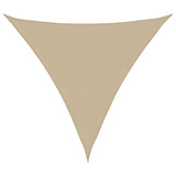 vidaXL Voile de parasol tissu oxford triangulaire 5x5x5 m blanc (plusieurs options disponibles)