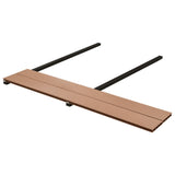 vidaXL Panneaux de terrasse avec accessoires WPC 20 m² 2,2 m Marron  