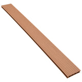 vidaXL Panneaux de terrasse avec accessoires WPC 20 m² 2,2 m Marron  