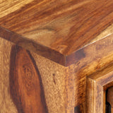 vidaXL Meuble TV 118x30x40 cm Bois de Sesham massif 