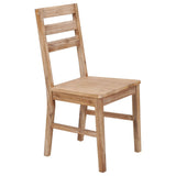 vidaXL Chaises à manger lot de 2 bois d'acacia solide