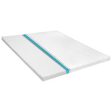vidaXL Sur-matelas 80 x 200 cm Mousse froide Profil d'œuf 6 cm