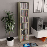 vidaXL Armoire à CD Chêne sonoma 21x20x88 cm Bois d'ingénierie (plusieurs options disponibles)