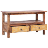 vidaXL Meuble TV 90x40x50 cm Bois de récupération massif