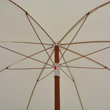 vidaXL Parasol avec mât en acier 180 cm Taupe