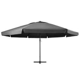 vidaXL Parasol blanc aluminium 500 cm