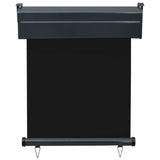 vidaXL Auvent latéral de balcon 175x250 cm Gris