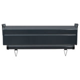 vidaXL Auvent latéral de balcon 175x250 cm Gris