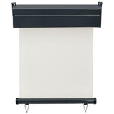 vidaXL Auvent latéral de balcon 175x250 cm Gris