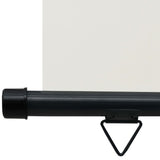 vidaXL Auvent latéral de balcon 175x250 cm Gris