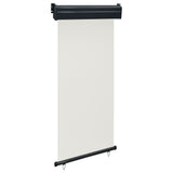 vidaXL Auvent latéral de balcon 175x250 cm Gris