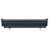 vidaXL Auvent latéral de balcon 175x250 cm Gris