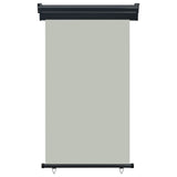 vidaXL Auvent latéral de balcon 175x250 cm Gris
