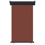 vidaXL Auvent latéral de balcon 175x250 cm Gris