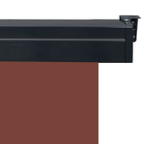 vidaXL Auvent latéral de balcon 175x250 cm Gris