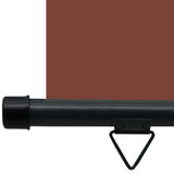 vidaXL Auvent latéral de balcon 175x250 cm Gris