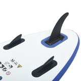 vidaXL Ensemble de planches SUP gonflables Bleu et blanc