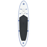 vidaXL Ensemble de planches SUP gonflables Bleu et blanc