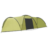 vidaXL Tente igloo de camping 650x240x190 cm 8 personnes Bleu