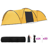 vidaXL Tente igloo de camping 650x240x190 cm 8 personnes Bleu