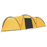 vidaXL Tente igloo de camping 650x240x190 cm 8 personnes Bleu