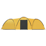 vidaXL Tente igloo de camping 650x240x190 cm 8 personnes Bleu