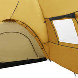 vidaXL Tente igloo de camping 650x240x190 cm 8 personnes Bleu