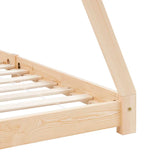 vidaXL Cadre de lit d'enfant Blanc Bois de pin massif 80x160 cm