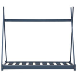 vidaXL Cadre de lit d'enfant Blanc Bois de pin massif 80x160 cm