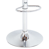 vidaXL Tabouret de bar Gris Tissu