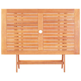 vidaXL Mobilier à dîner d'extérieur 5pcs Gris Bois d'eucalyptus solide