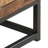 vidaXL Meuble TV 120 x 30 x 40 cm Bois de récupération massif