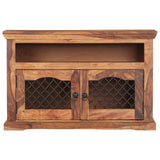 vidaXL Meuble TV 90x30x60 cm Bois solide