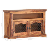vidaXL Meuble TV 90x30x60 cm Bois solide