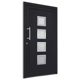 vidaXL Porte d'entrée Anthracite 98x190 cm