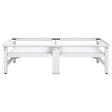 vidaXL Socle pour machine à laver Blanc