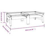 vidaXL Socle pour machine à laver Blanc