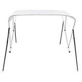 vidaXL Auvent bimini à 3 arceaux Bleu 183x140x137 cm