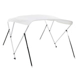 vidaXL Auvent bimini à 3 arceaux Bleu 183x140x137 cm