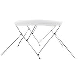 vidaXL Auvent bimini à 3 arceaux Bleu 183x140x137 cm